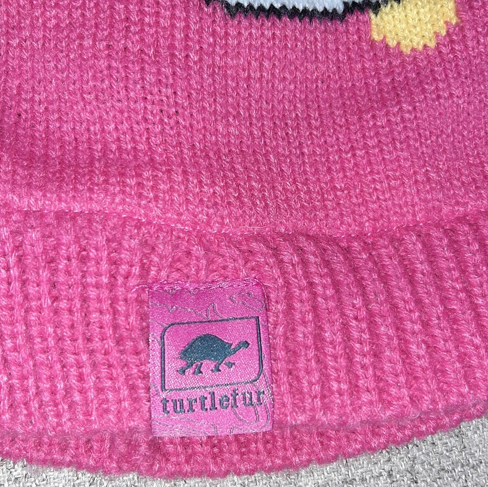 TURTLE FUR CHILDREN'S HAT GIRLS.